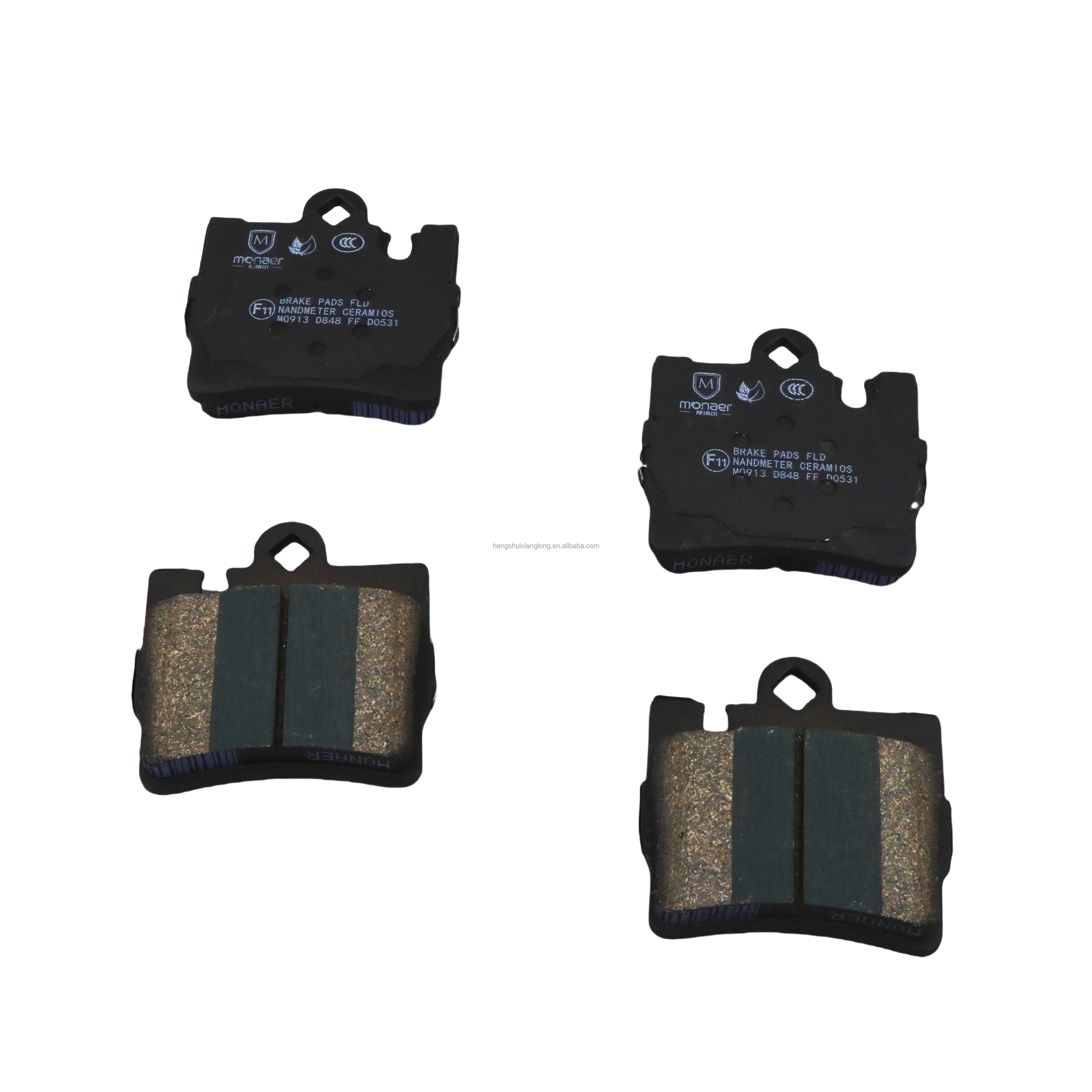 D848 Automotive Brake Pad Manufacturers Brake Pad Monaer Ceramic Brake Pads for Mercedes-Benz