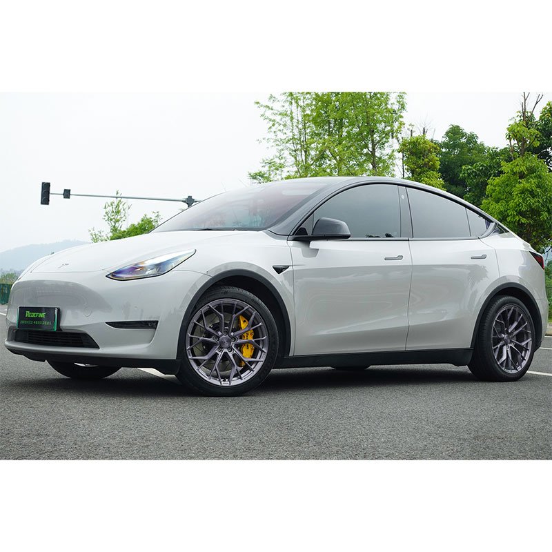 Forged Aluminum Alloy Independent R&D and Design 6 Pots Brake Caliper 6 Piston Brake Kit for Tesla Model 3 Y