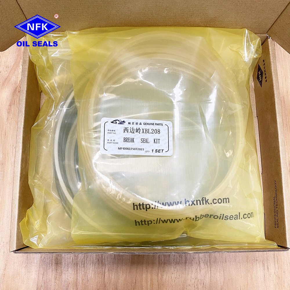 NFK Seal Kit Factory XBL-KS208 Rock Breaker Hammer Hydraulic Concrete Brake Machine Heavy Duty Price Seal Kit