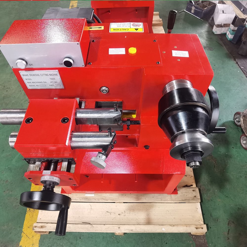 CE Approval Car Brake Disc Drum Skimming Lathe Machine T8445