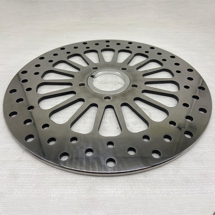 Custom Front Floating Brake Disc Rotor CNC Aluminum Carrier 11.5/11.8 Inch for Harley Davidson Motorcycles Made Stainless Steel