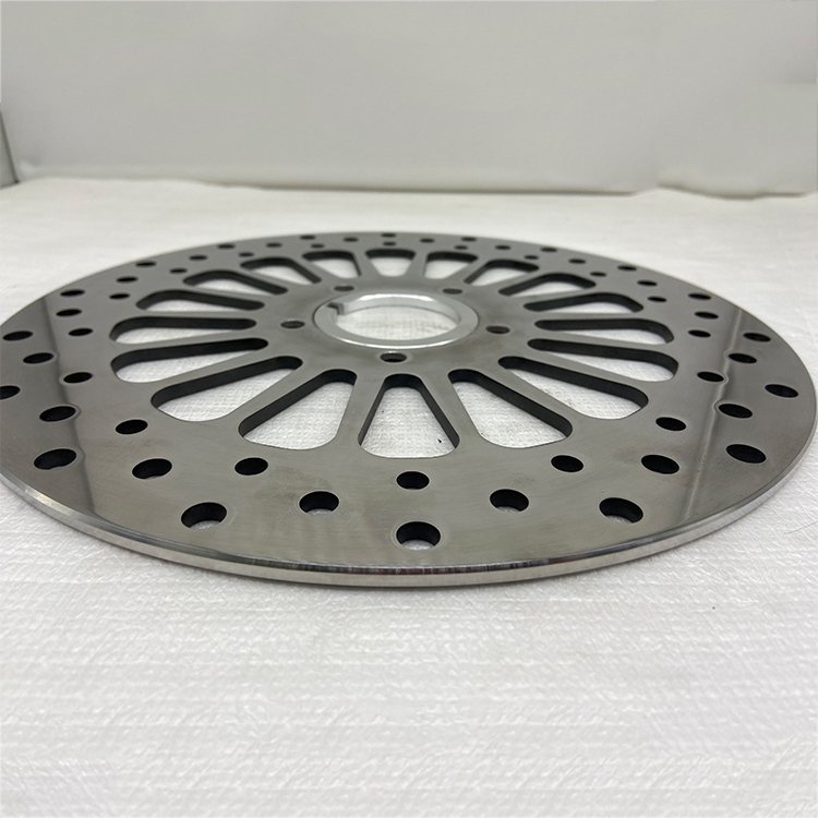 Custom Front Floating Brake Disc Rotor CNC Aluminum Carrier 11.5/11.8 Inch for Harley Davidson Motorcycles Made Stainless Steel