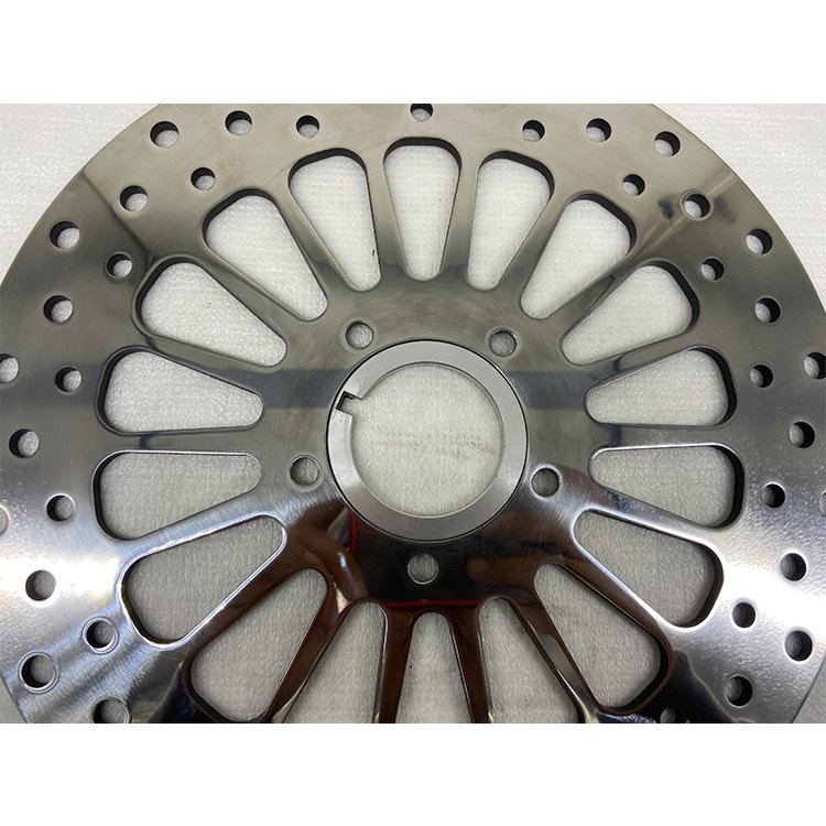 Custom Front Floating Brake Disc Rotor CNC Aluminum Carrier 11.5/11.8 Inch for Harley Davidson Motorcycles Made Stainless Steel