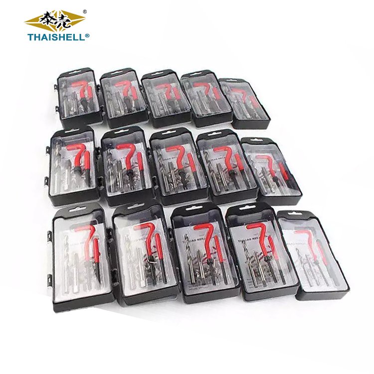 M10 * 1.5 Steel Wire Screw Insert Installation Kit Repair Vehicle Tool Set