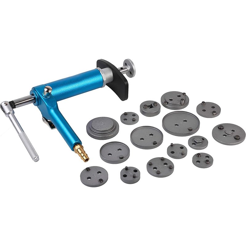 16-Piece Steel Pneumatic Brake Caliper Compression Tool Brake Piston Wind Back Air Retractor