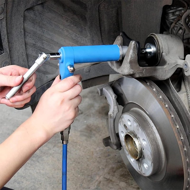16-Piece Steel Pneumatic Brake Caliper Compression Tool Brake Piston Wind Back Air Retractor