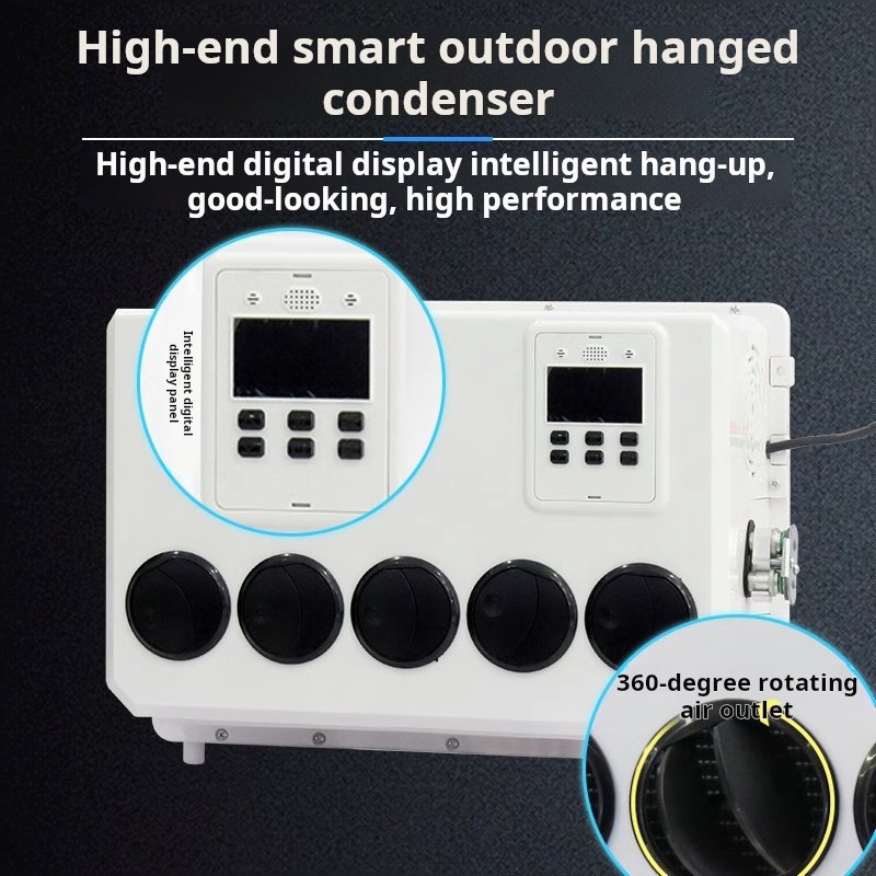 12V/24V Truck Cab Air Conditioning 12/24V Auto Parking Cooler Truck Box Type Truck Parking Conditioner
