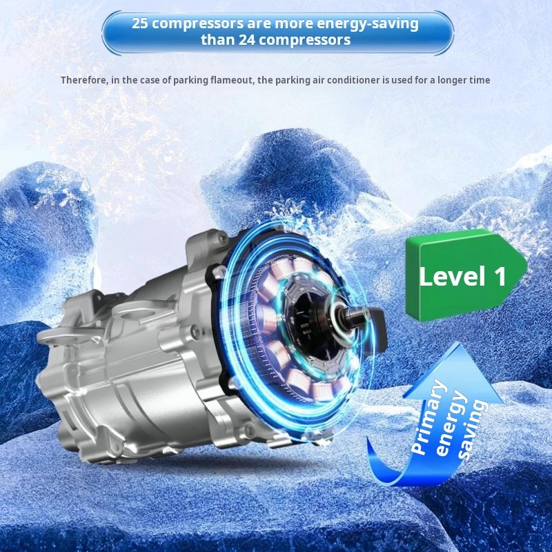 12V/24V Truck Cab Air Conditioning 12/24V Auto Parking Cooler Truck Box Type Truck Parking Conditioner