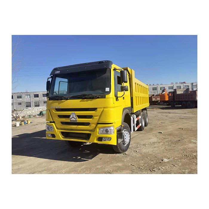 Chinese Used Howo 10-Wheel Turbocharged Diesel Truck 6-Cylinder Inline 6x4 Drive Water Cooling Fast Gear Box Euro 2 Left