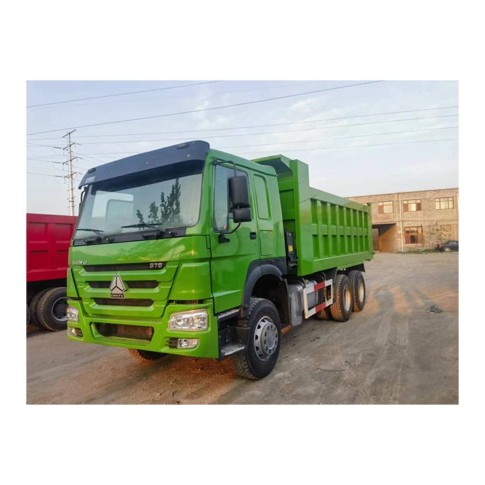Chinese Used Howo 10-Wheel Turbocharged Diesel Truck 6-Cylinder Inline 6x4 Drive Water Cooling Fast Gear Box Euro 2 Left