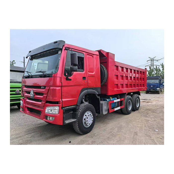 Chinese Used Howo 10-Wheel Turbocharged Diesel Truck 6-Cylinder Inline 6x4 Drive Water Cooling Fast Gear Box Euro 2 Left