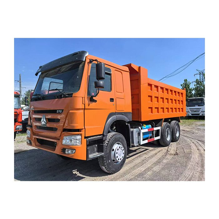 Chinese Used Howo 10-Wheel Turbocharged Diesel Truck 6-Cylinder Inline 6x4 Drive Water Cooling Fast Gear Box Euro 2 Left