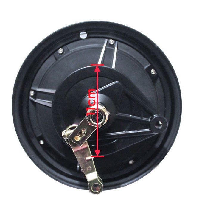 14-16 Inch 350w-800w 48V 60V 72VTwo Wheels Electric Bicycle Parts Scooter Brushless Drum Brake Hub Motor