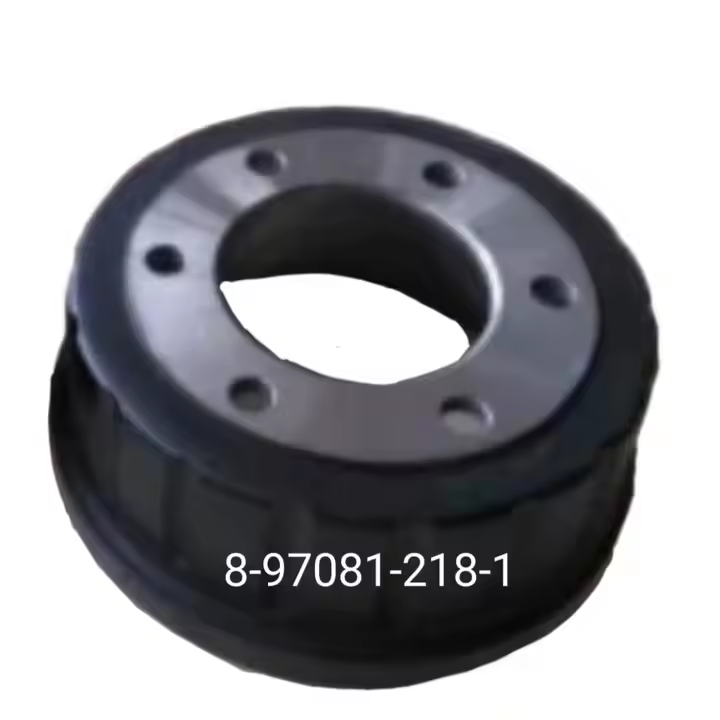 8-97081218-1 Original High Wear-Resistant Auto Parts Brake System Accessories Brake Drum for Isuzu NPR66/4HF1