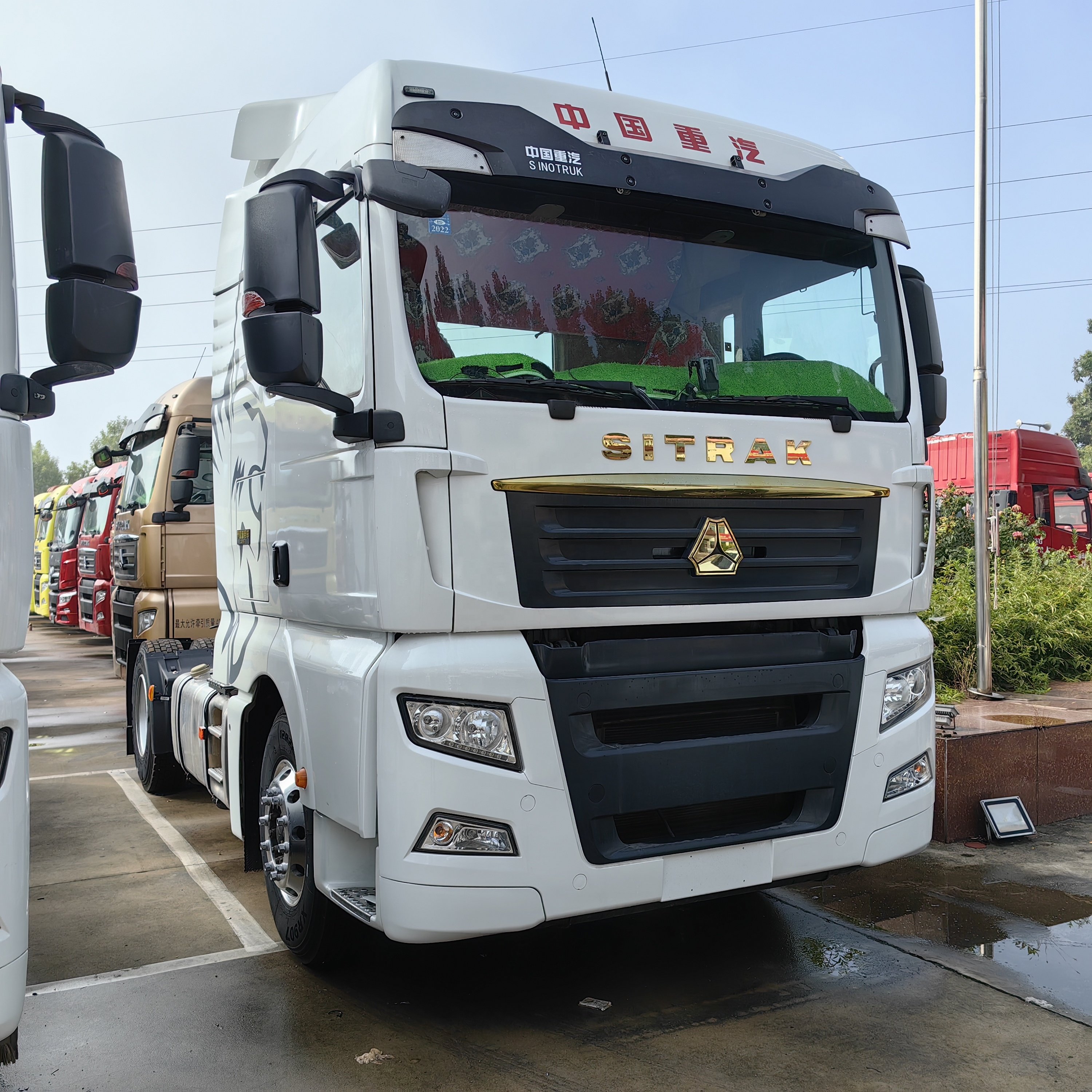 Heavy Duty Truck Sinotruk Sitrak Used 430hp C7h 4X2 Tractor Truck