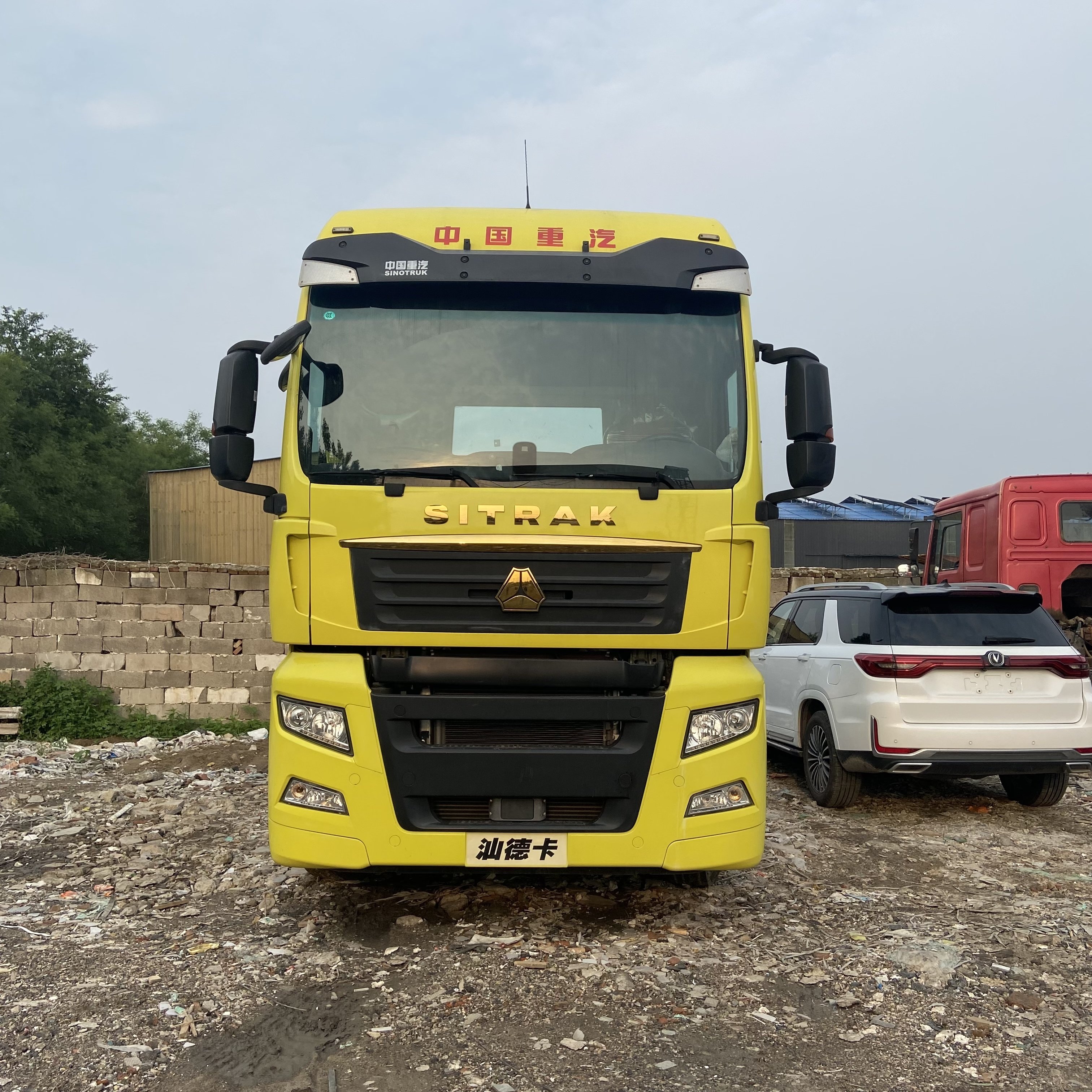 Heavy Duty Truck Sinotruk Sitrak Used 430hp C7h 4X2 Tractor Truck