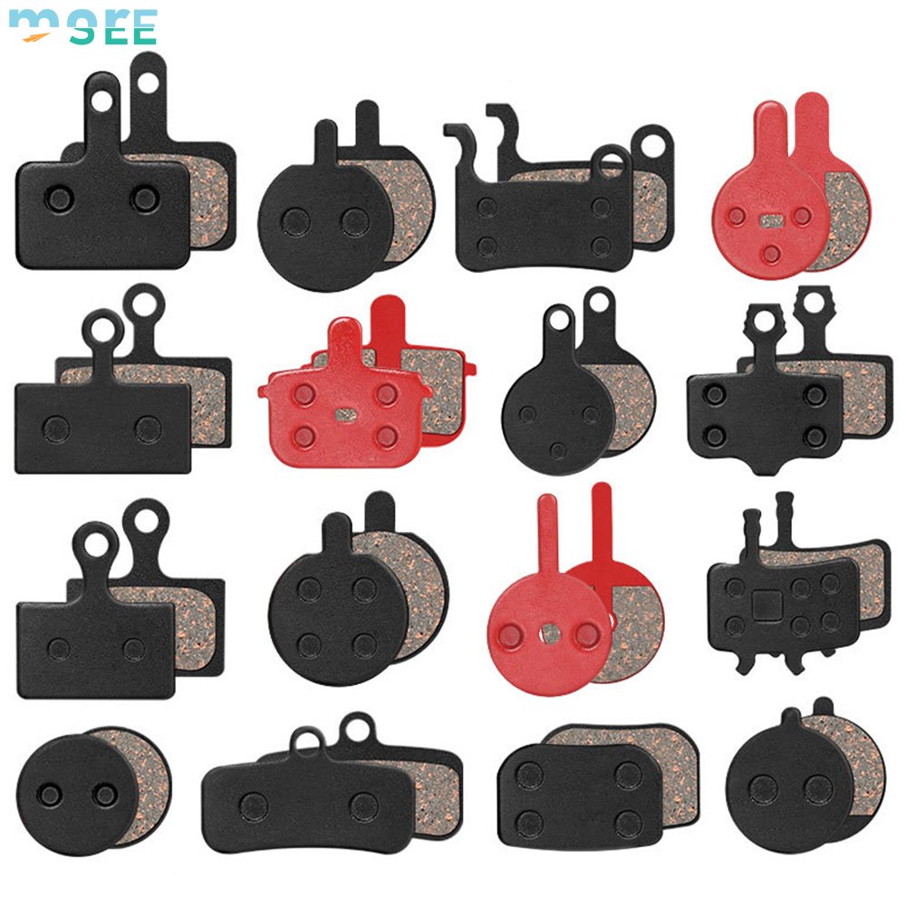 SeeMore Black Hard-Wearing Material Less Noise Disc Brake Pads Ebike Bicycle Bike Brake Pads