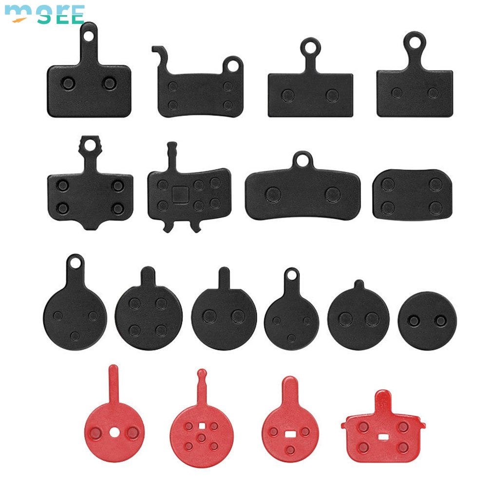 SeeMore Black Hard-Wearing Material Less Noise Disc Brake Pads Ebike Bicycle Bike Brake Pads