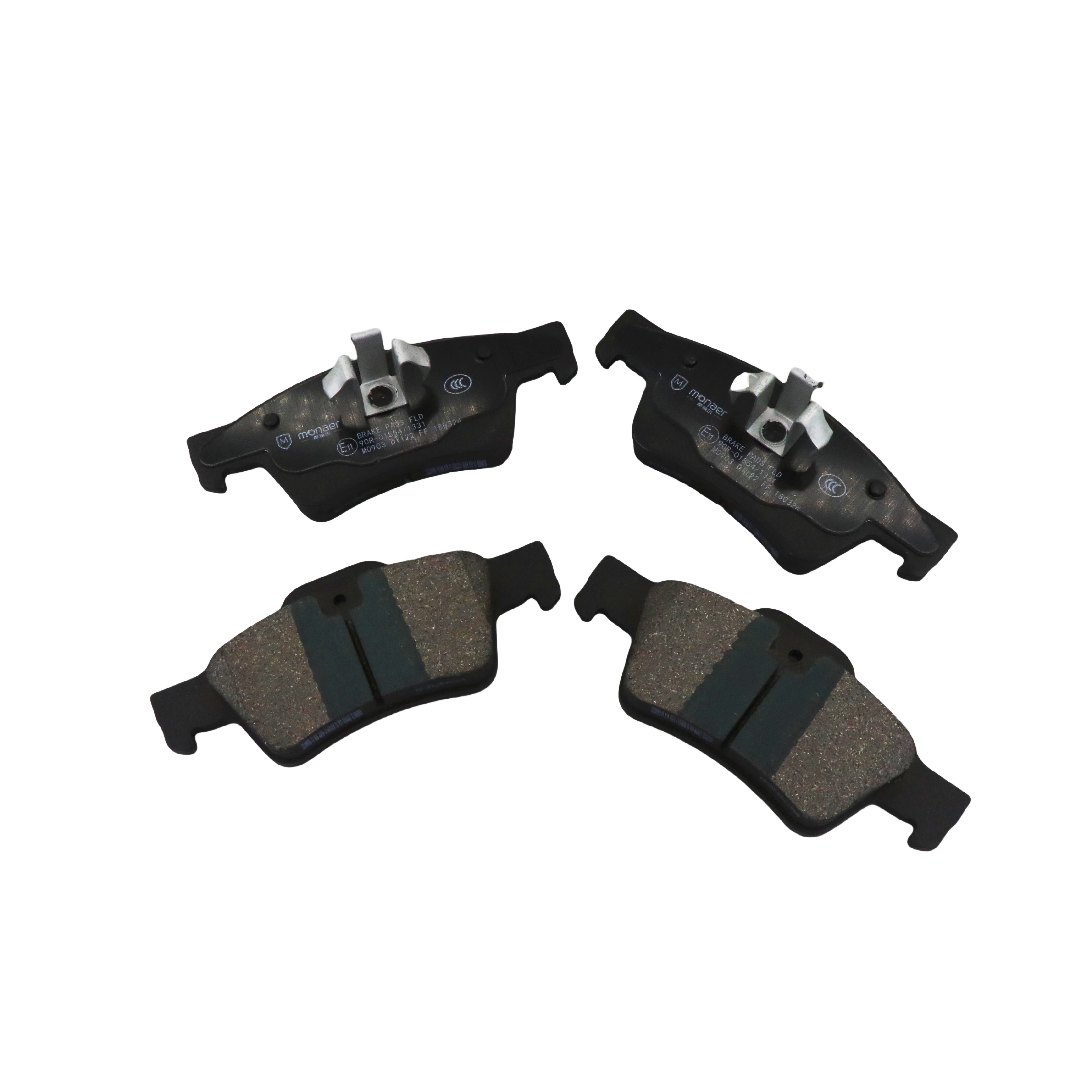 D1122 Brake Pad Manufacturer Monaer M0903 High End Ceramic Brake Pads No Sound No Dust