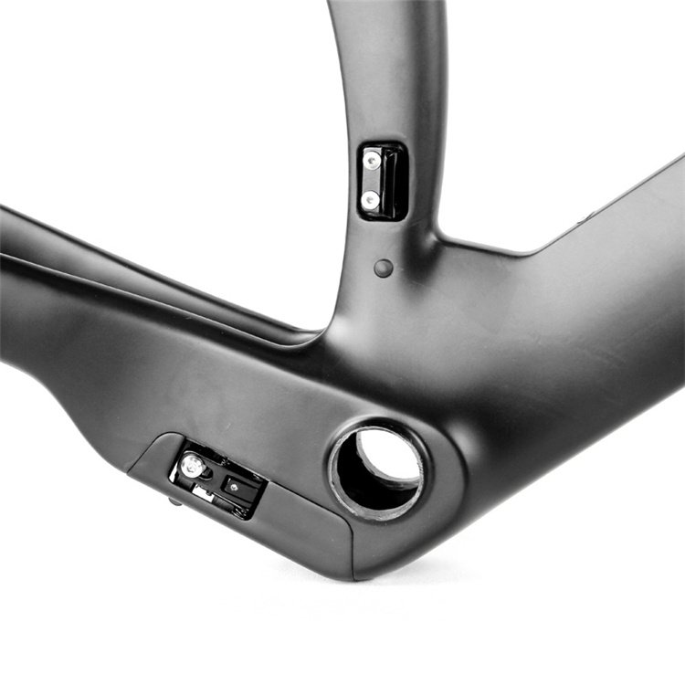 OEM Integrated Frame Aerodynamic Triathlon Carbon Frame TT Carbon Frame Only 1.8KG