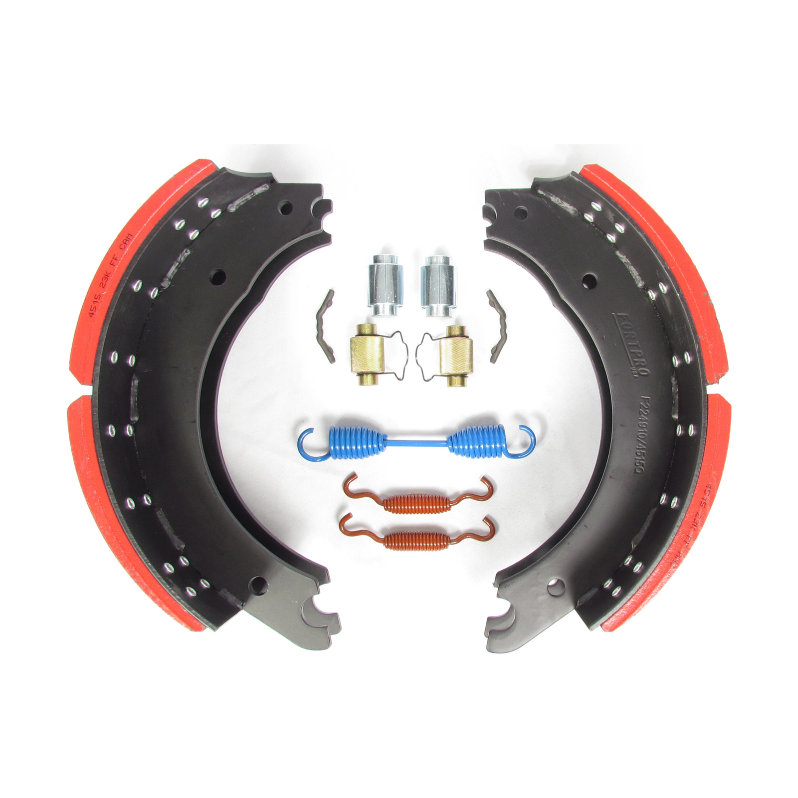 Factory 4515Q Parking Brake Shoe Pads Hardware Kit American Trailer 4515 Parking Brake Shoe Repair Kit