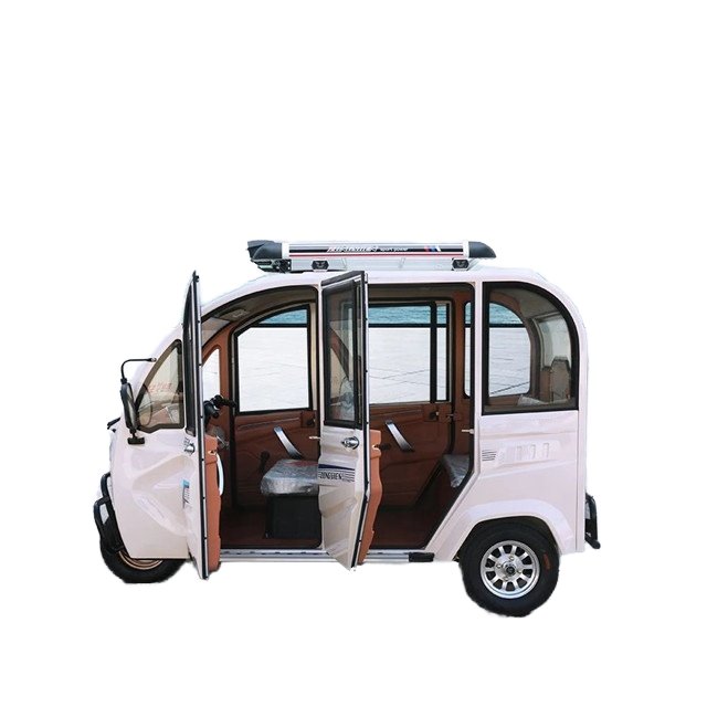 Electric Bajaj 60v Taxi Trike Open-Body 3-Wheel Passenger Motorcycle Tricycle
