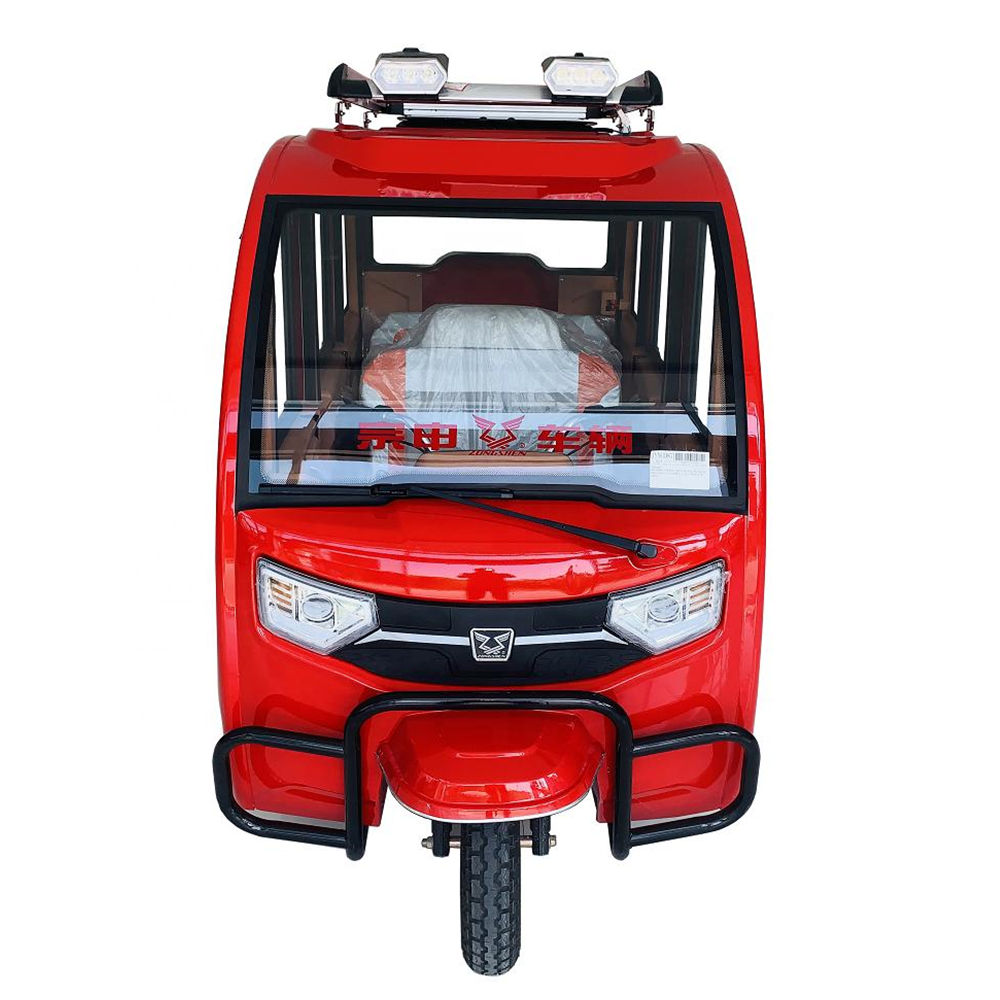 Electric Bajaj 60v Taxi Trike Open-Body 3-Wheel Passenger Motorcycle Tricycle
