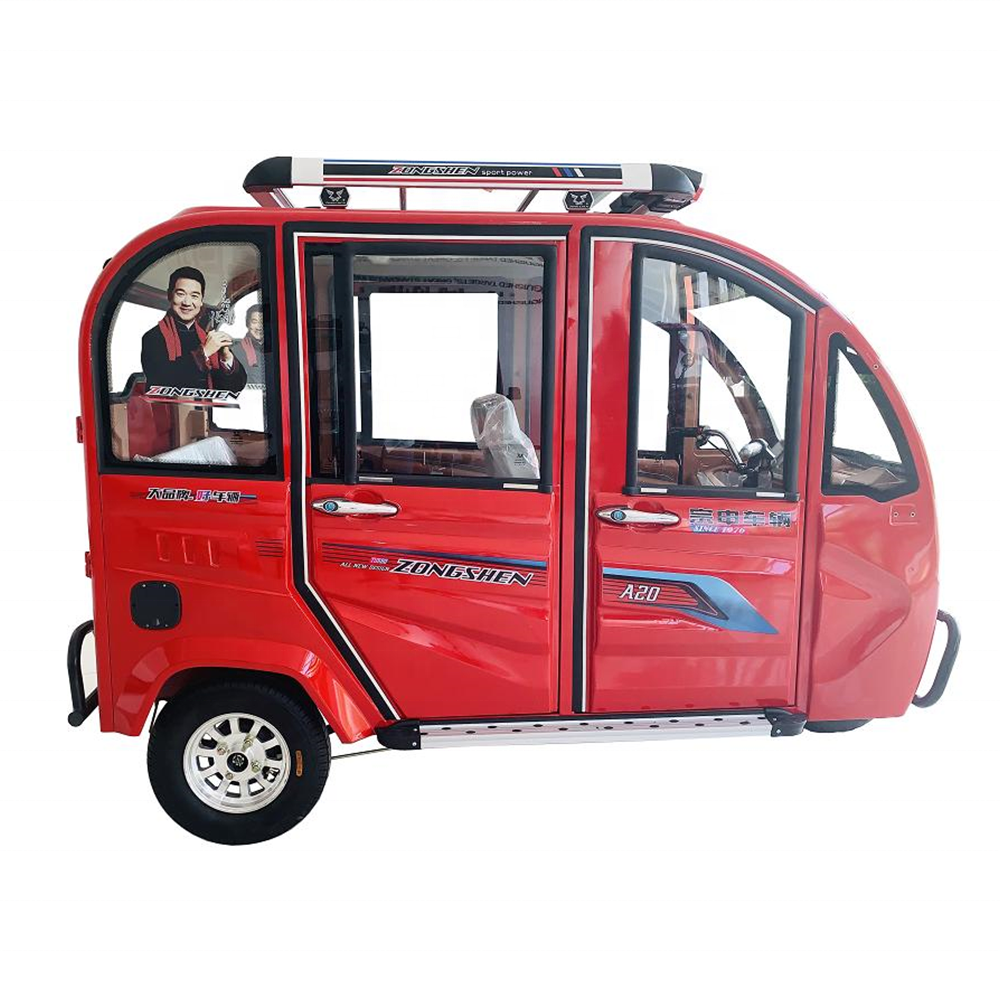 Electric Bajaj 60v Taxi Trike Open-Body 3-Wheel Passenger Motorcycle Tricycle