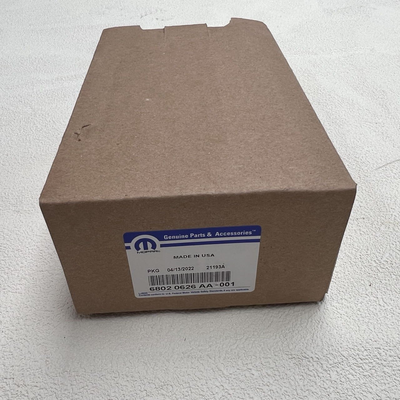 Genuine OEM Mopar Rear Parking Brake Shoe for Chrysler 300 Dodge Durango Magnum 68020626AB