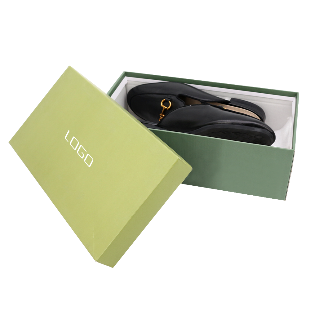 Printed Logo Cardboard Rigid Shipping Custom Luxury Design Packaging Kids Shoe Boxes Paper Packaging slippers Shoe Box