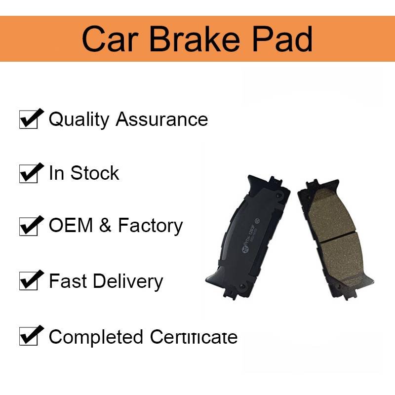 04465-06080 Automotive Japan Car Brake Pad Ceramic Pastillas De Freno Brake Pads for Cars