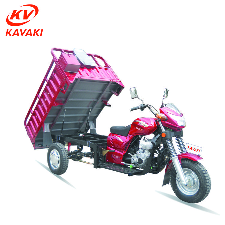 Chinese Three Wheel Cargo Petrol Tricycle 200cc Water Cooled 3 Wheel Motorcycle/scooter Tricycle for Sales