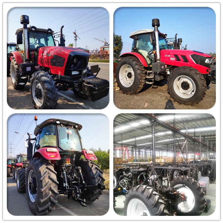 Agriculture Machinery Equipment 140hp 150hp 160hp 180hp 200hp 210hp 220hp Big Farm Tractor