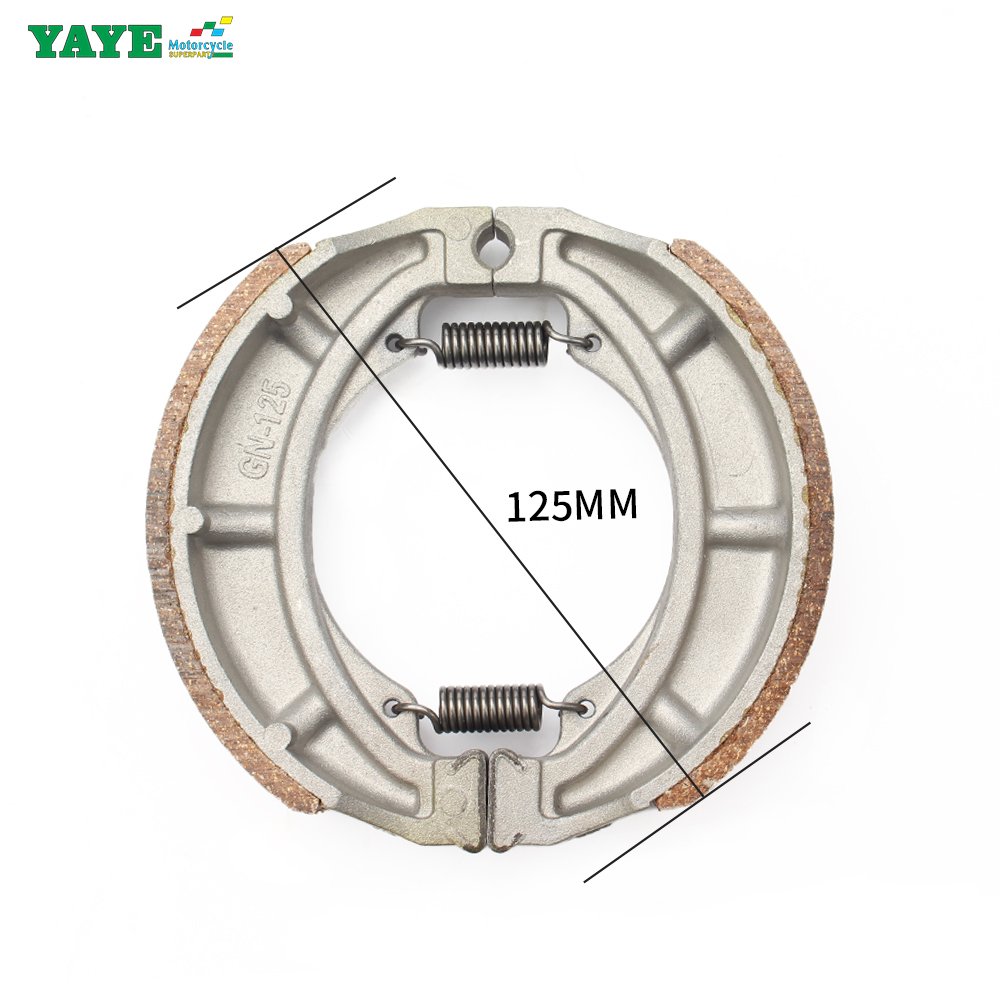 Wholesale High Quality Durable Motorcycle Spare Parts Brake Pads Brake Shoes for GN125 Motorcycle