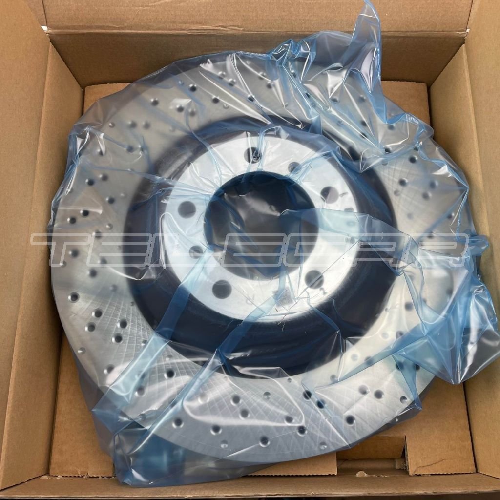 For Porsche 981 982 Cayman GT4 / 718 Boxster Spyder Front Brake Disc Right Side 9GT615302N / 98135140681 / 981.351.406.81