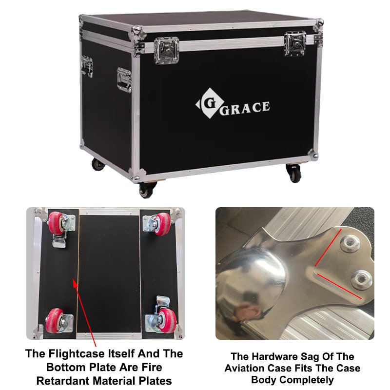 Grace Power Cable Flightcase Cable Drum Beam Light Flightcase