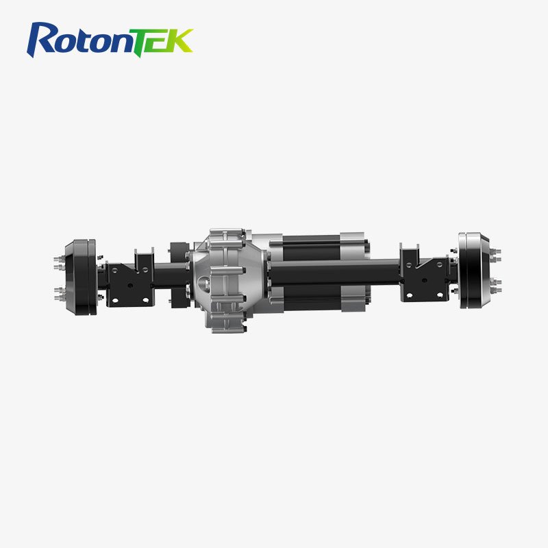 3000W-5000W DC Motor Permanent Magnet Synchronous Drum Brake Electric Rear Axle With Brushless Controller for EZGO Golf Cart