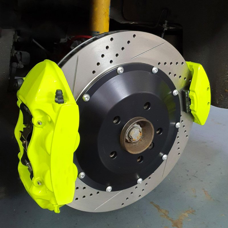 GT4 Big Brake Caliper Hand Brake Assembly Auto Brake Systems for Mustang 2017 2019 2022