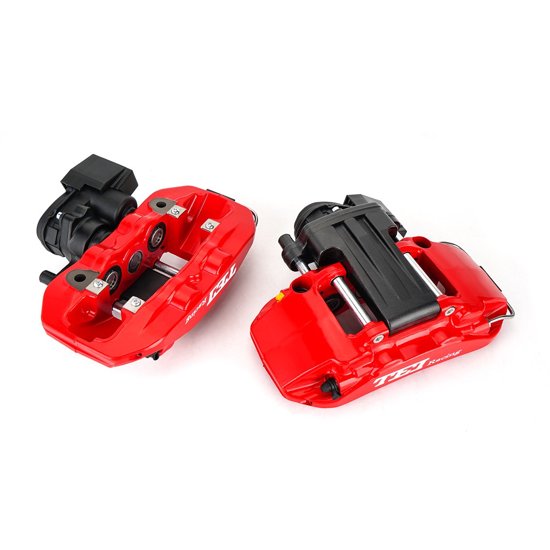 TEIRACING Rear P4-EXPLORE 4 Pot Split Forged 6068-T6 Aluminum Alloy Electric Caliper