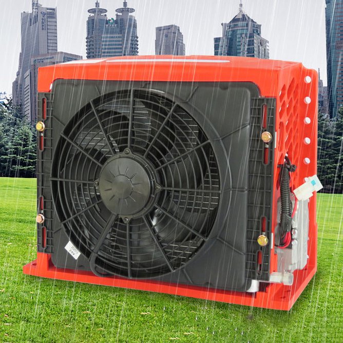 10KW 24V 42A Hybrid Caravan Car Truck Boat Parking air Conditioner