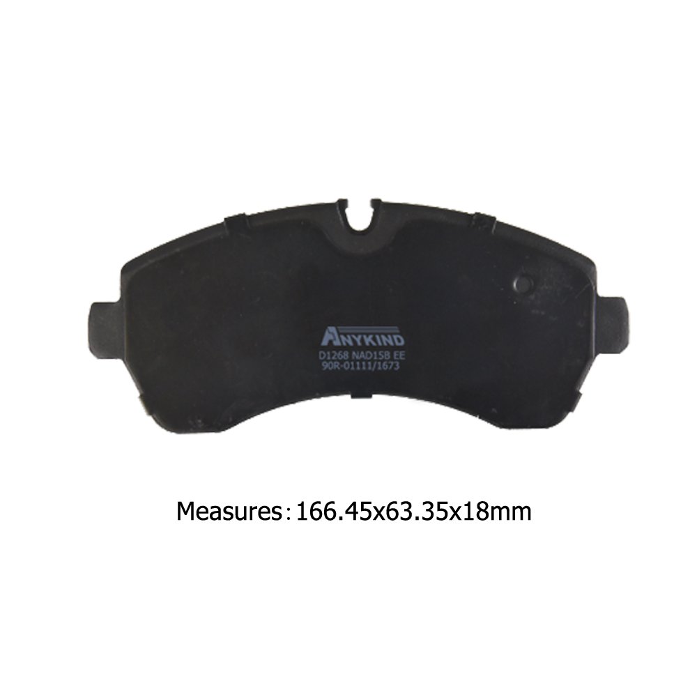 D1268-8383 Front Brake Pads for Mercedes Benz Sprinter 210D 216D 316 416CDI 513D 515CDI 515D 519D 906/411CDI 910/411D 511CDI 907