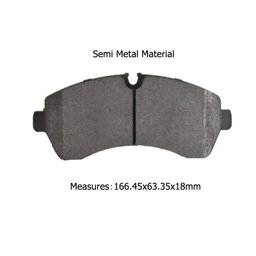 D1268-8383 Front Brake Pads for Mercedes Benz Sprinter 210D 216D 316 416CDI 513D 515CDI 515D 519D 906/411CDI 910/411D 511CDI 907