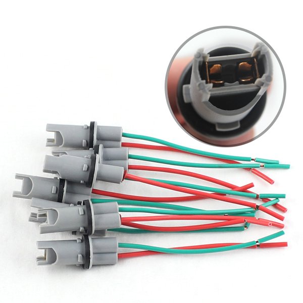 Hot Sell Car LED Light Bulb Socket T10 W5W Instrument Lamp Holder Connector Auto 194 168 Light Bulb Holder Adapter