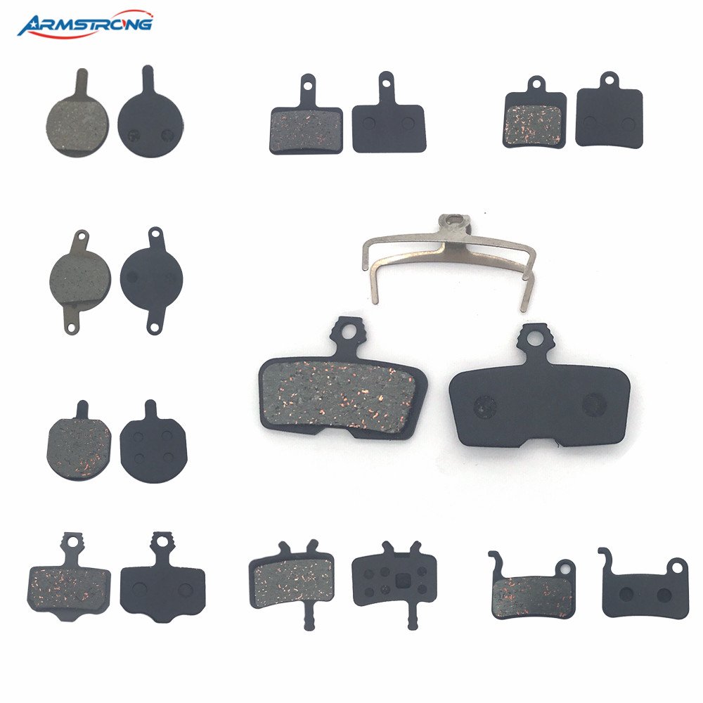 MTB Bicycle Hydraulic Disc Brake Pads Factory Wholesale Pad Semi Metal Resin Bicycle Hydraulic Disc Brake Pads