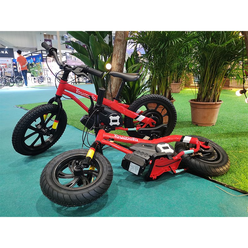 Unfold 2-Wheel 16-Inch Electric Balance Bike for Children 6~9 Years Old OEM Color Brand 150W Motor Kids Electric Balance Bikes