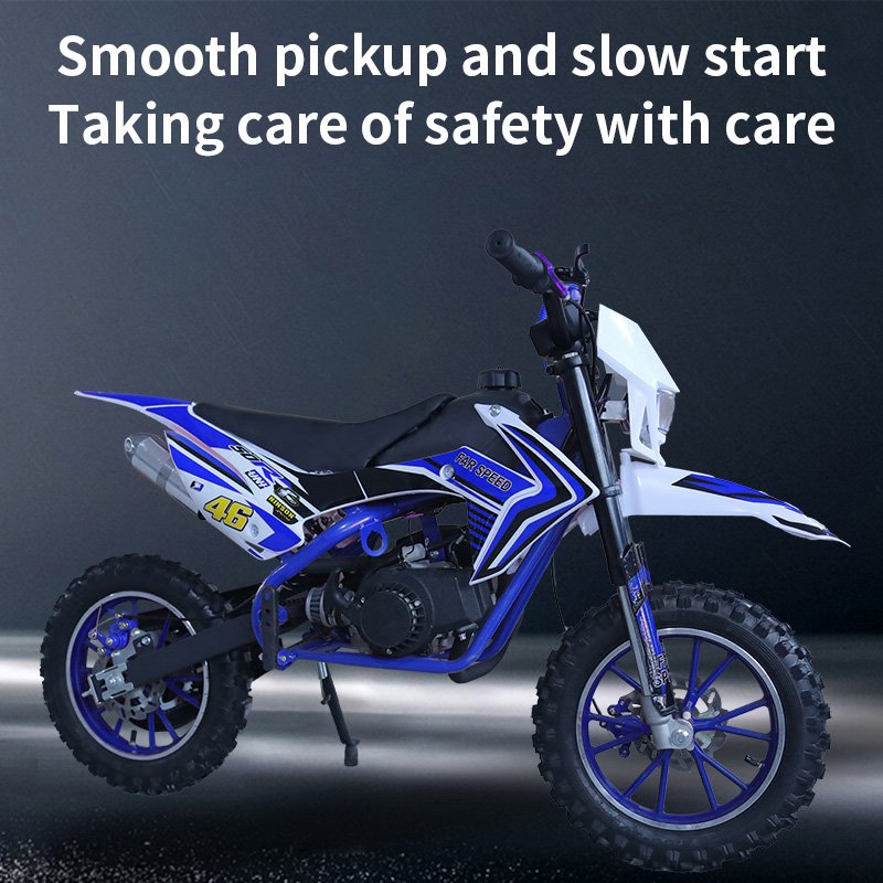 Customized Hand-Pulled Starter 49cc 50cc Kids Dirt Bikes Mini 2 Stroke 4 Stroke Dirt Bike