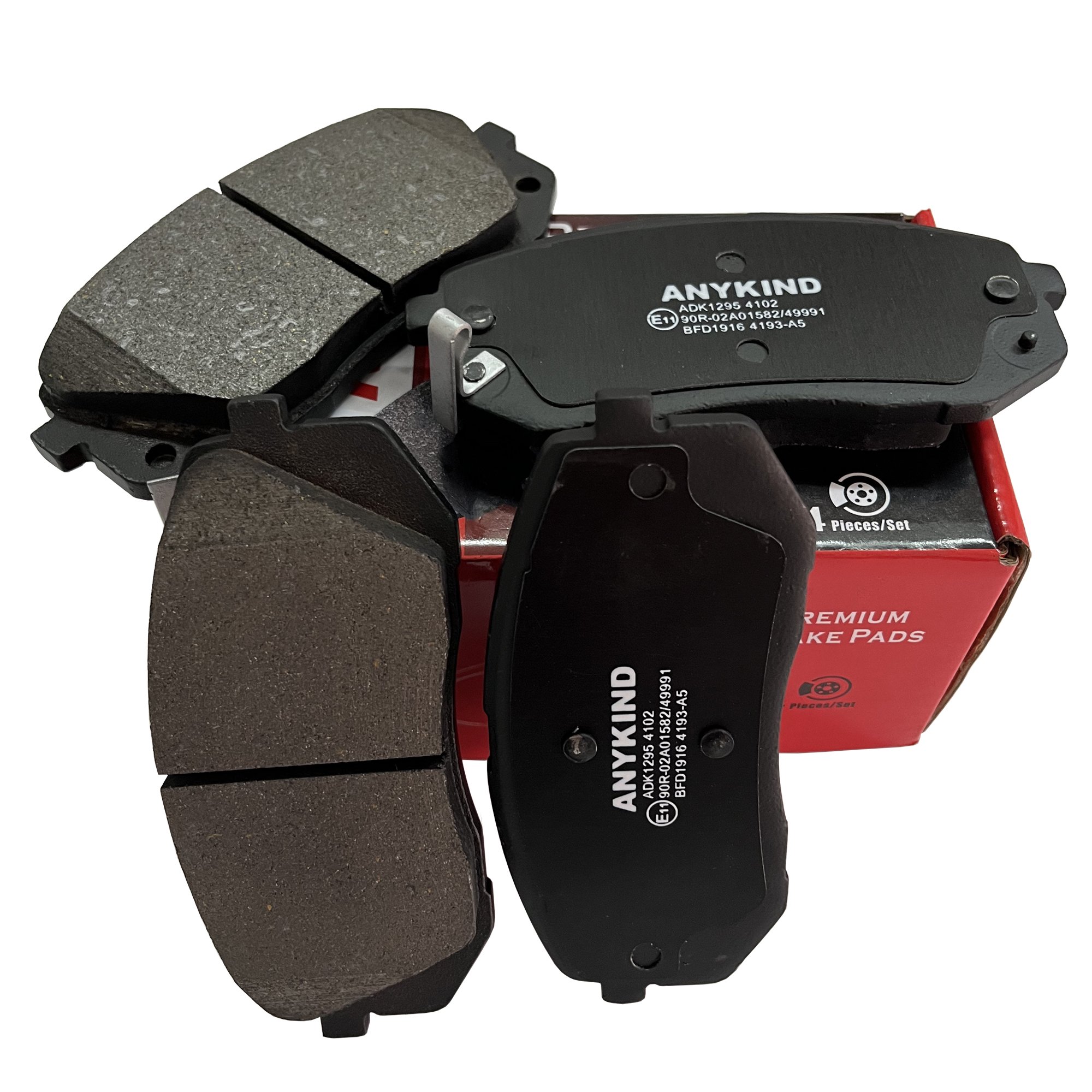 D1295-8744 Front Brake Pads for Hyundai Veloster KE/Tucson TM PD718 PG/Sonata YF LF PC/Kona Kauai PJ/iX 35 LM/i45 EC/i40 PDF