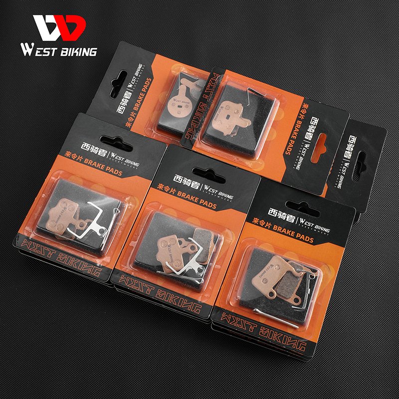 WEST BIKING MTB Mountain Bicycle Hydraulic Disc Brake Pads Bike Brake Pad for Electric Bike Bicycle Accessories