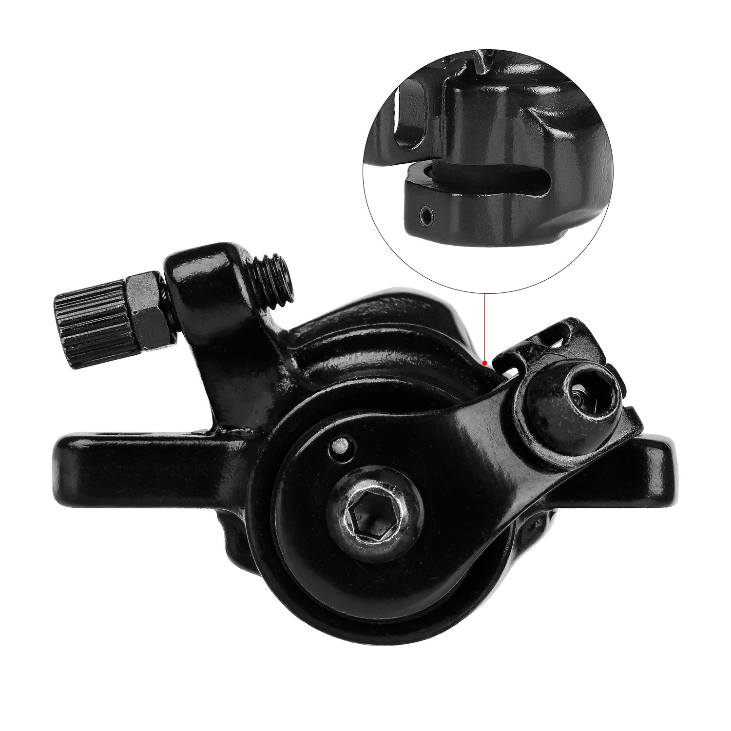 Caliper Brake for Xiaomi M365 As Original Disc Mechanical Device Black Disc Brake Left Electric Scooter Brake Parts