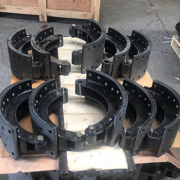 Rear Brake Shoes Assembly Hd90149340095 Manufacturer Trailer Heavy Duty Truck Brake Shoes for Sinotruk Howo Shacman Delong